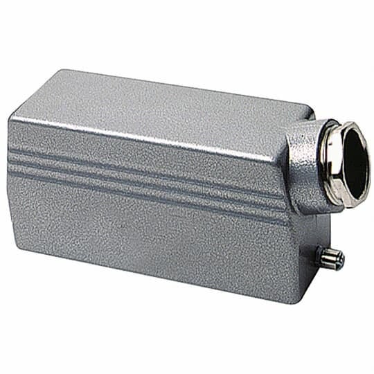 SH624MV Pos-E-Kon B Series Single Post Hood With Gasket, Side 1 x 3/4 in NPT Entry, Standard Mount, Die Cast Aluminum