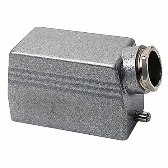 SH716HMV Pos-E-Kon B Series Single Post Hood With Gasket, Side 1 x 1 in NPT Entry, Standard Mount, Die Cast Aluminum
