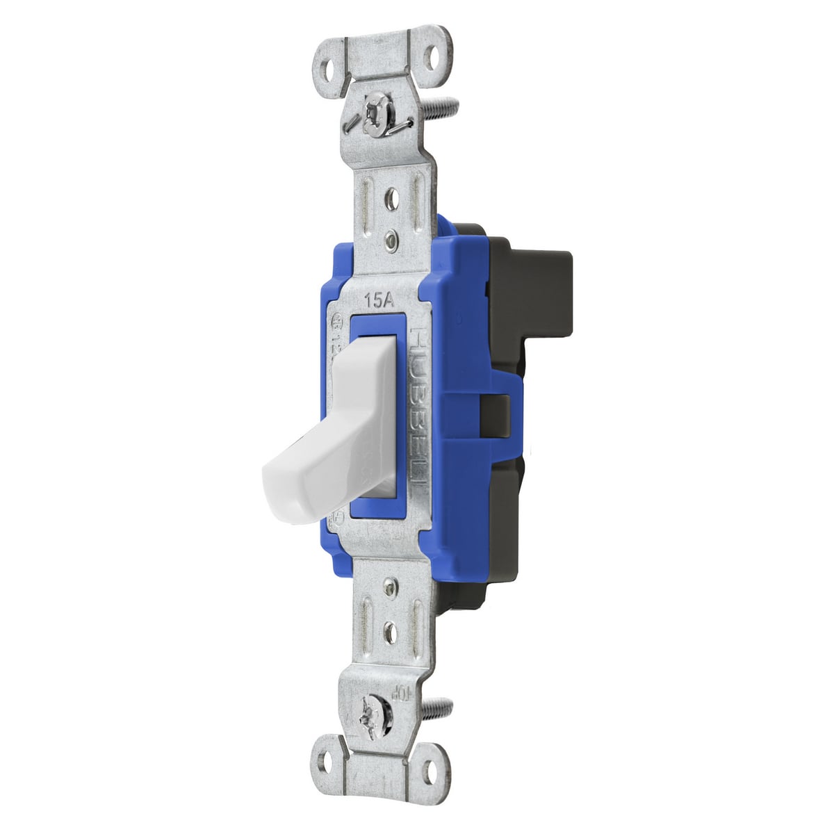 SNAP1201WNA SNAP 2-Position Commercial/Industrial Grade General Purpose Heavy Duty Standard Toggle Switch, 120 to 277 V AC, 15 A, 4155 W Power Rating, 2-Position Contact