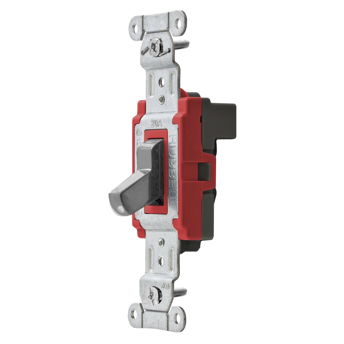 SNAP1221GYNA 2-Position Commercial/Industrial Grade General Purpose Heavy Duty Standard Toggle Switch, 120 to 277 V AC, 20 A, 5540 W Power Rating, 2-Position Contact