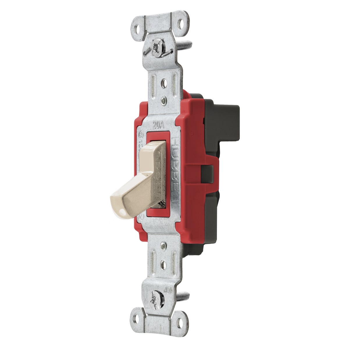 SNAP1221LANA 2-Position Commercial/Industrial Grade General Purpose Heavy Duty Standard Toggle Switch, 120 to 277 VAC, 20 A, 5540 W Power Rating, 2-Position Contact