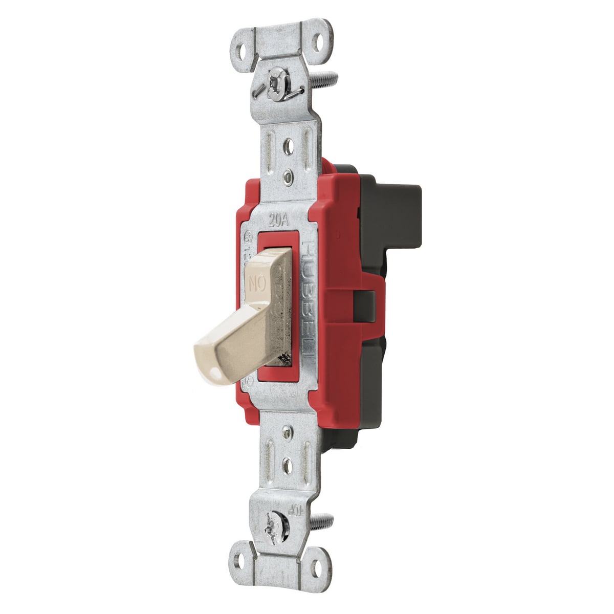 SNAP1223LANA SNAP 2-Position 3-Way Commercial/Industrial Grade General Purpose Heavy Duty Standard Toggle Switch, 120 to 277 V AC, 20 A, 5540 W Power Rating, 2-Position Contact