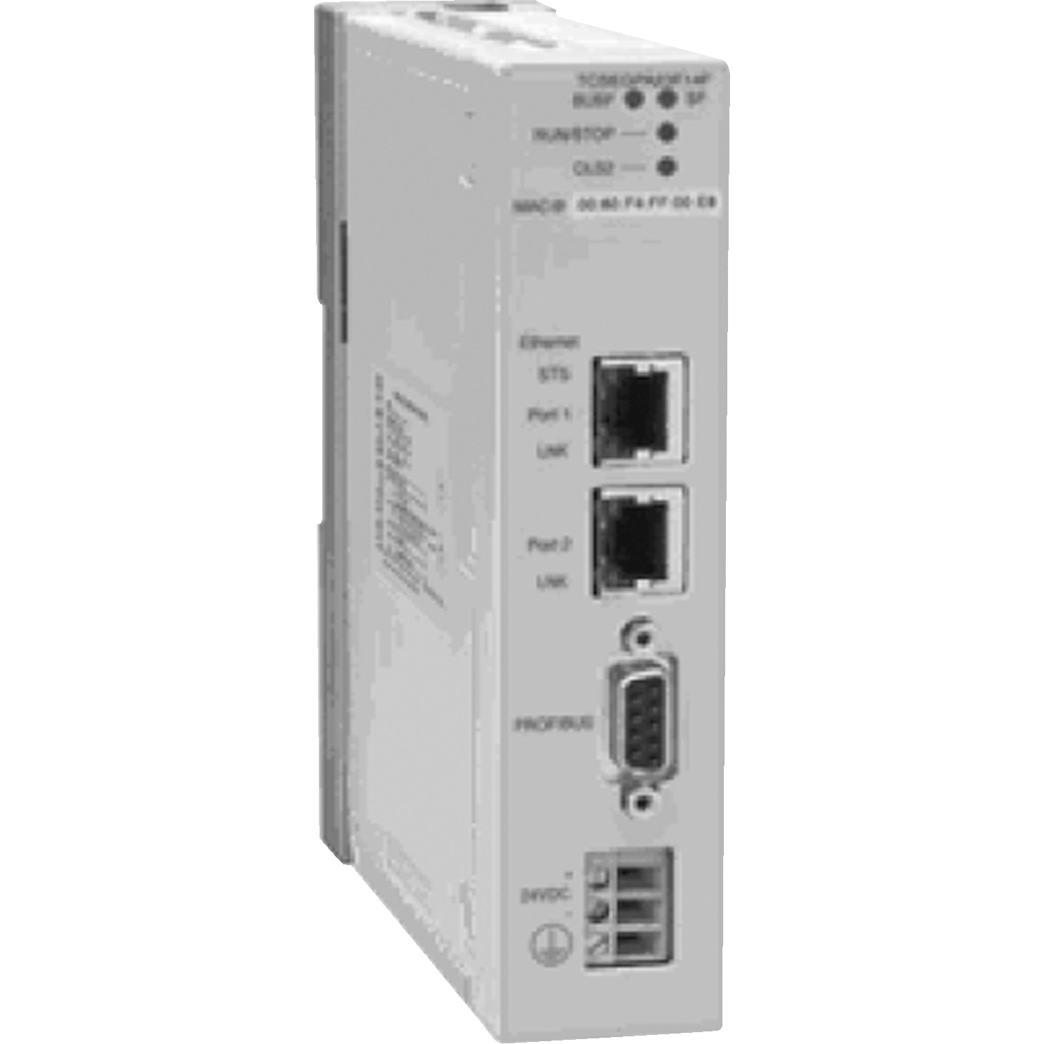 TCSEGPA23F14F Standard Profibus DP V1 Master Remote, 24 V DC, 200 mA, 12 Mbps Communication