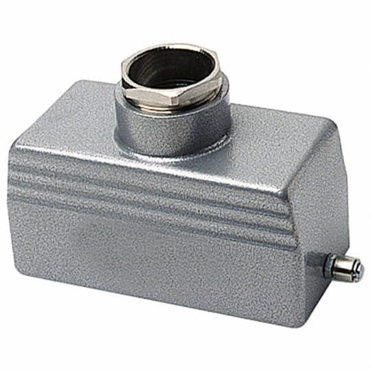 TH810MV Pos-E-Kon B Series Single Post Hood With Gasket, Top 1 x 1/2 in NPT Entry, Standard Mount, Die Cast Aluminum
