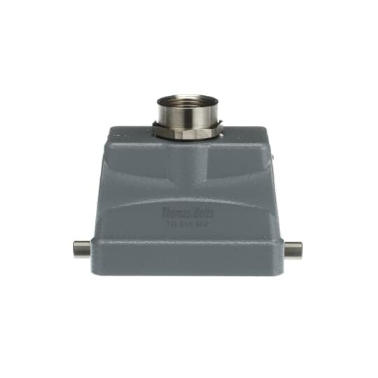 TH816MV Pos-E-Kon B Series Single Post Hood With Gasket, Top 1 x 3/4 in NPT Entry, Standard Mount, Die Cast Aluminum