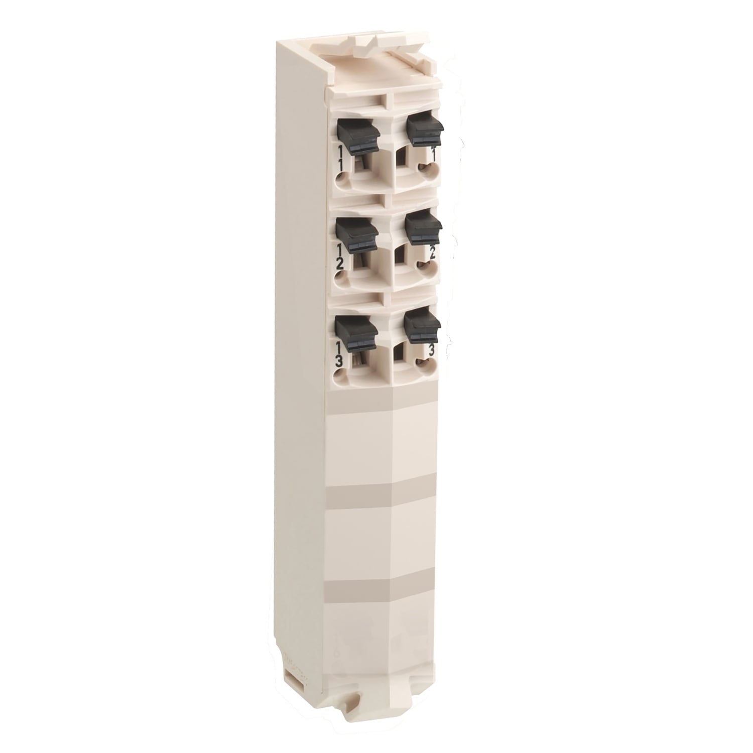 TM5ACTB06 6-Pin Terminal Block, 6 Terminals, For Use With 24 V DC Discrete I/O Module, Analog I/O Module, Common Distribution Module and Remote Transmitter Module