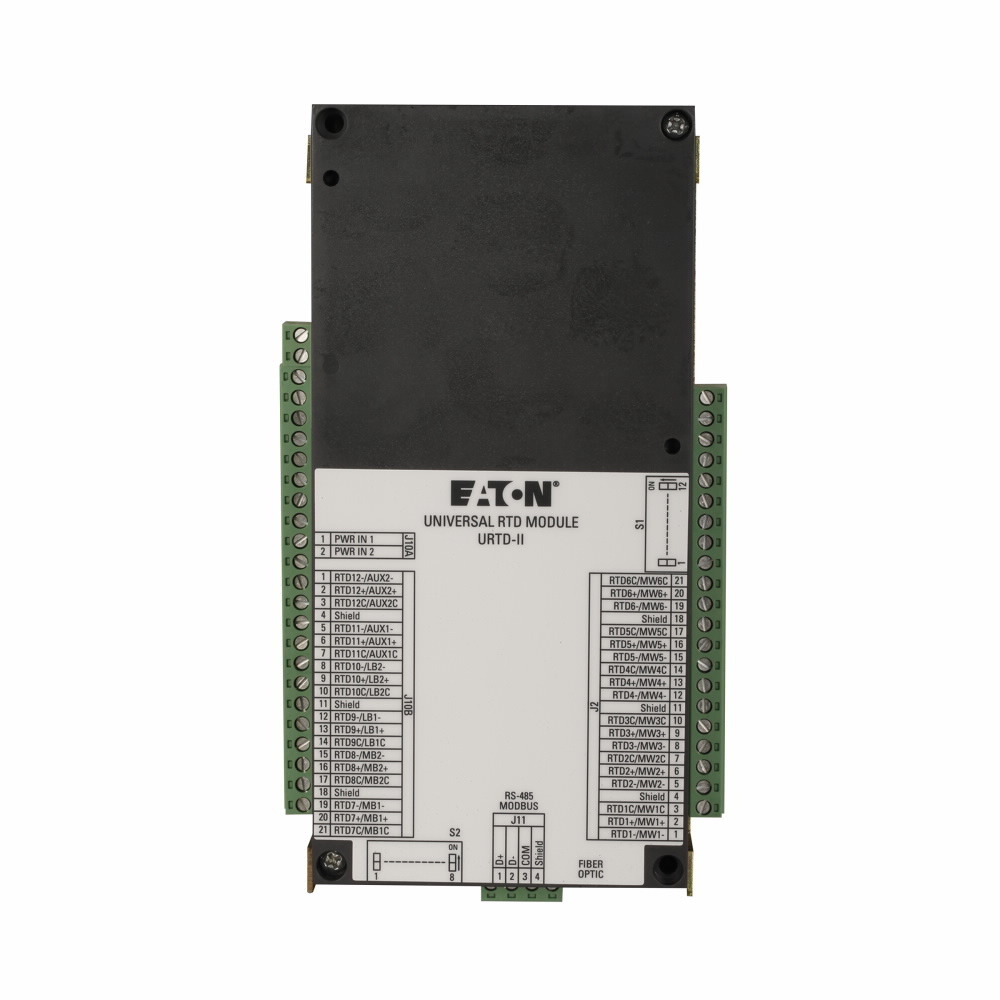 URTDII-01 Universal RTD Module, For Use With 48 to 240 V AC/48 to 250 V DC Modbus RTU and E Series Motor Protection Relay