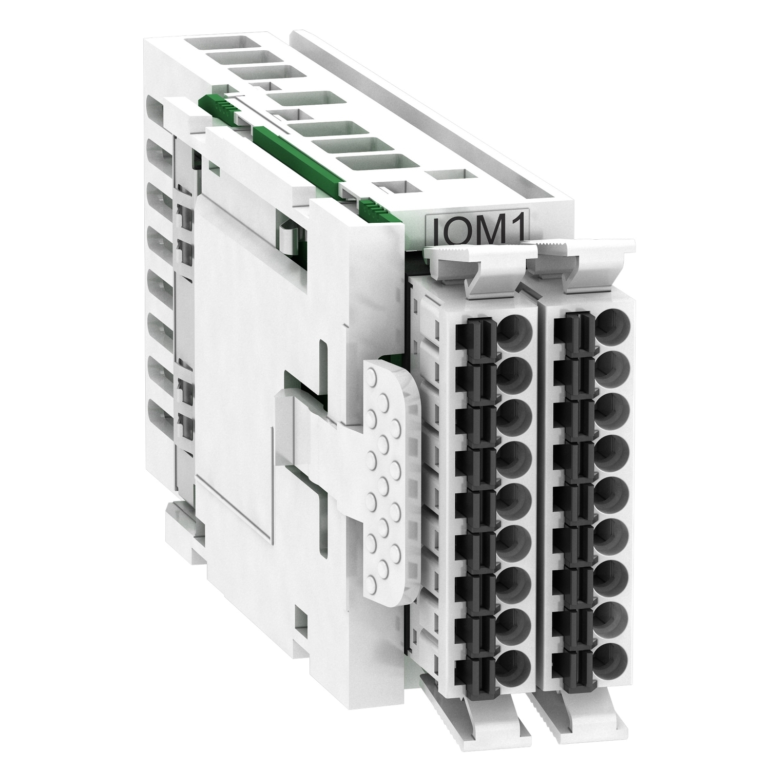 VW3M3302 Lexium Additional Input/Output Module With Spring Terminals, 10 V AC, 15 to 30 V AC, 3 to 5 V AC, 2.5 mA Analog/Discrete Input, 30 VAC/10 VAC/0 to 20 mA/100 mA Analog/Discrete Output