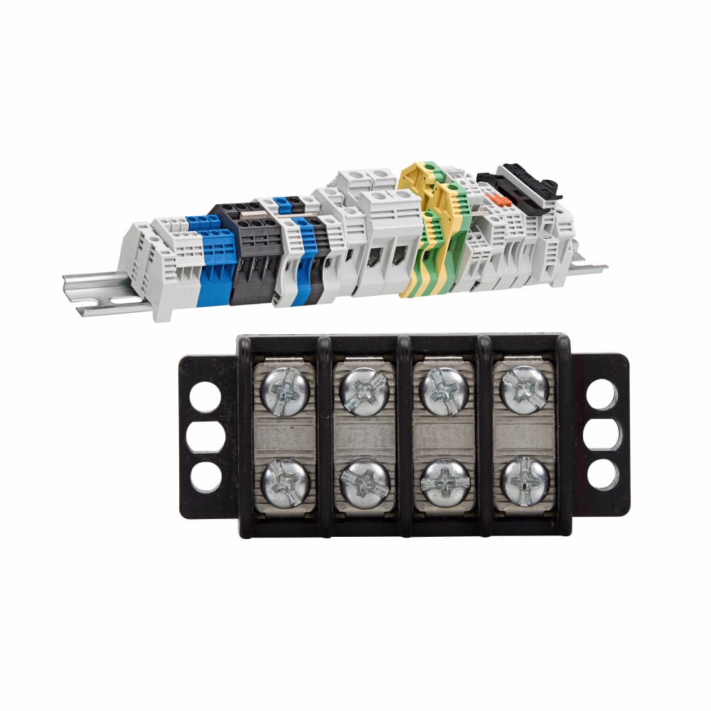 X11904 Dual Row Terminal Block Cover, For Use With TB100 Series Terminal Block, 4-Pole, Clear