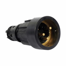 X8346-2D Quik-Loc Male Connector, 600 VAC/VDC, 225 A