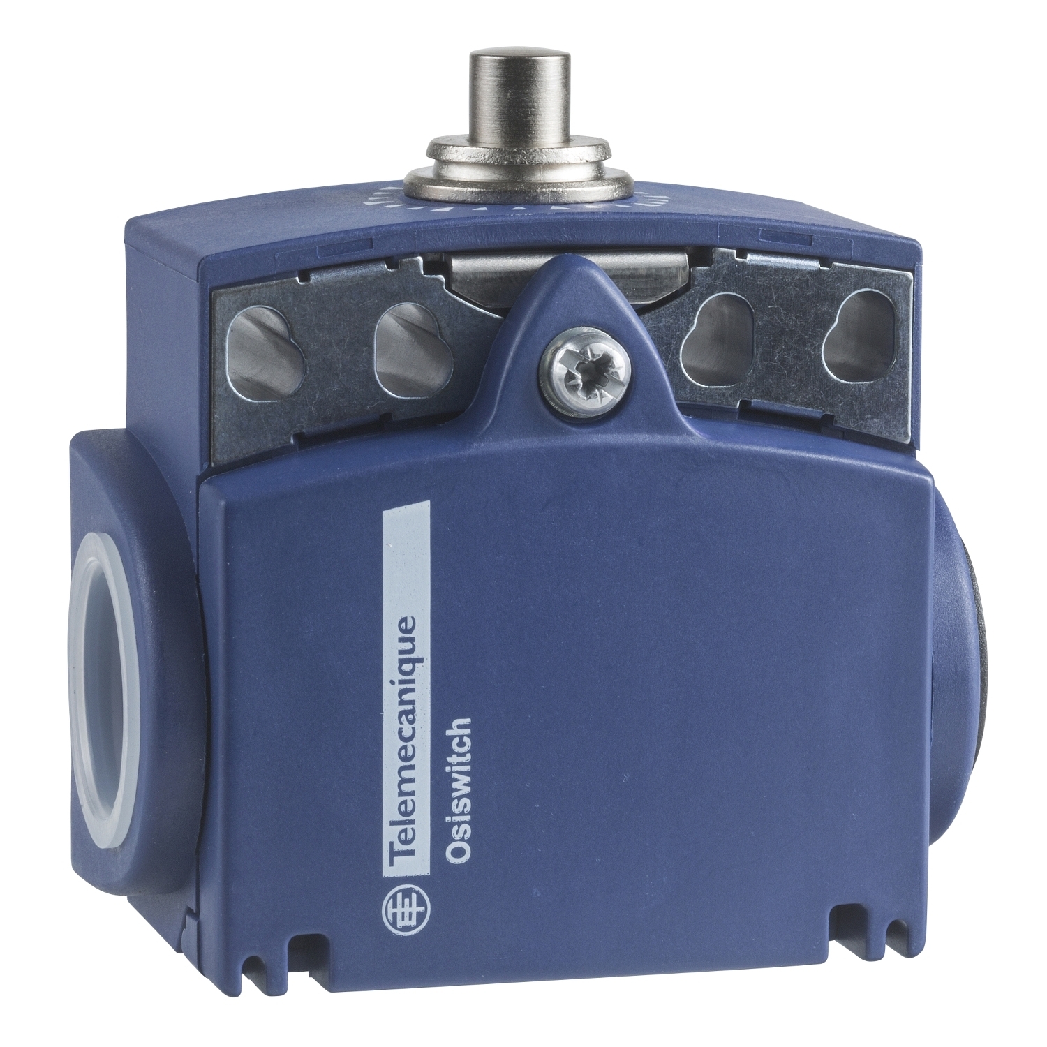 XCKT2110P16 OsiSense XC Standard Format Fixed Limit Switch, 240 V AC, 3 A, Spring Return Plunger Actuator, 1NO-1NC Contact, 2 Poles