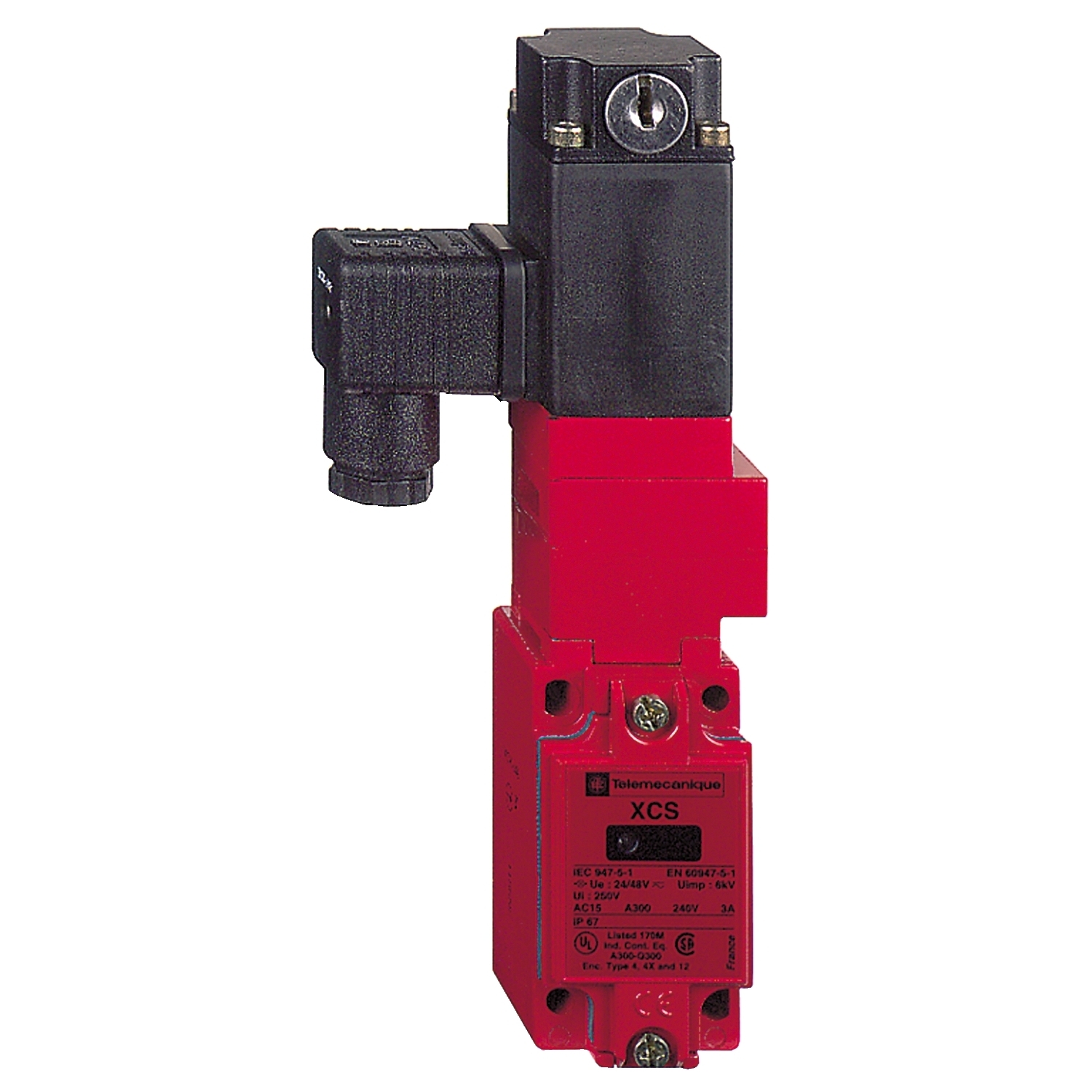 XCSL761B2 Preventa Turret Head Safety Interlock Switch, 300 V AC, 10 A, 50/60 Hz