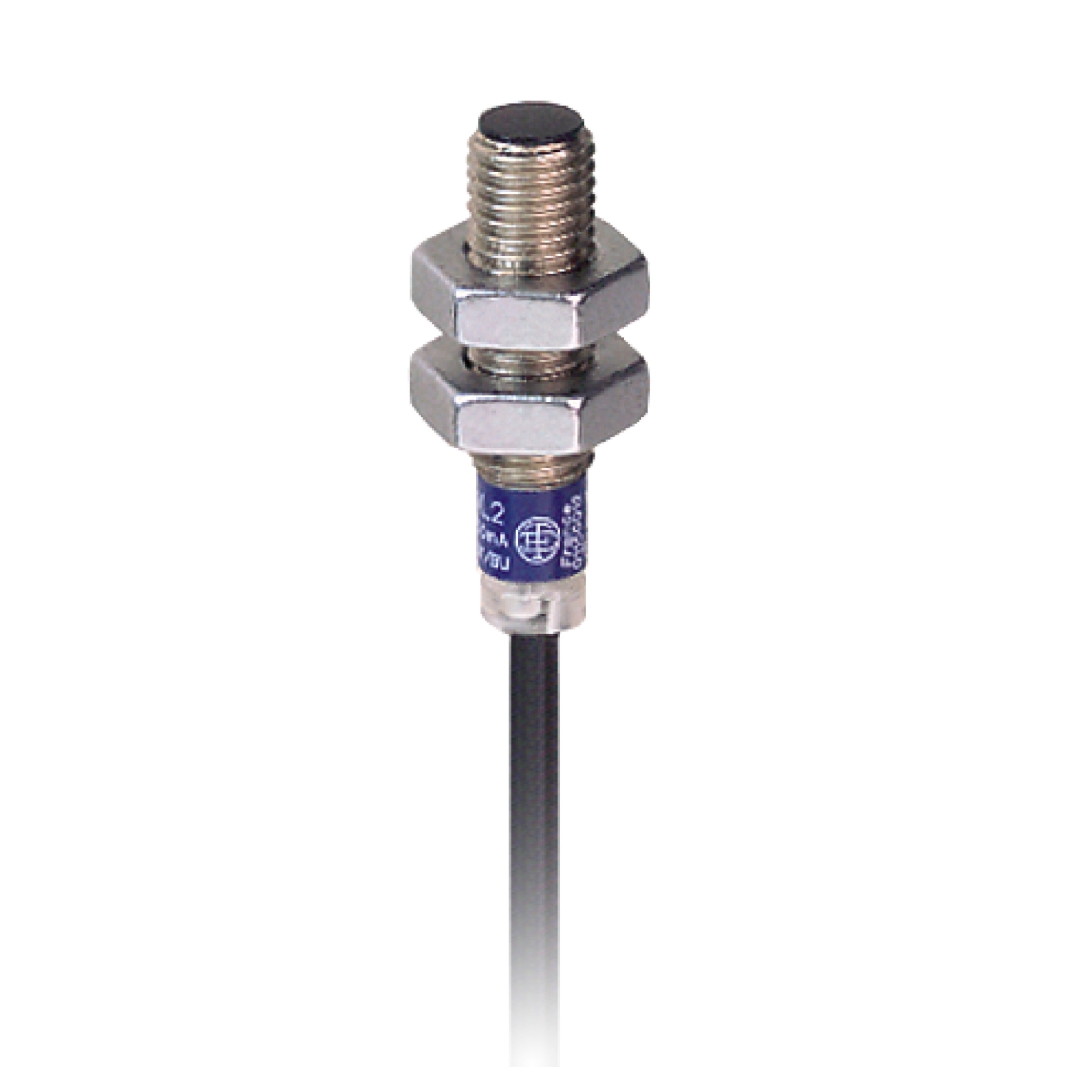 XS108B3NAL2 OsiSense XS1 Series Cylindrical Fixed Form Proximity Sensor, Inductive, NPN/Discrete Output, 1NO Contact, 12 to 24 V DC