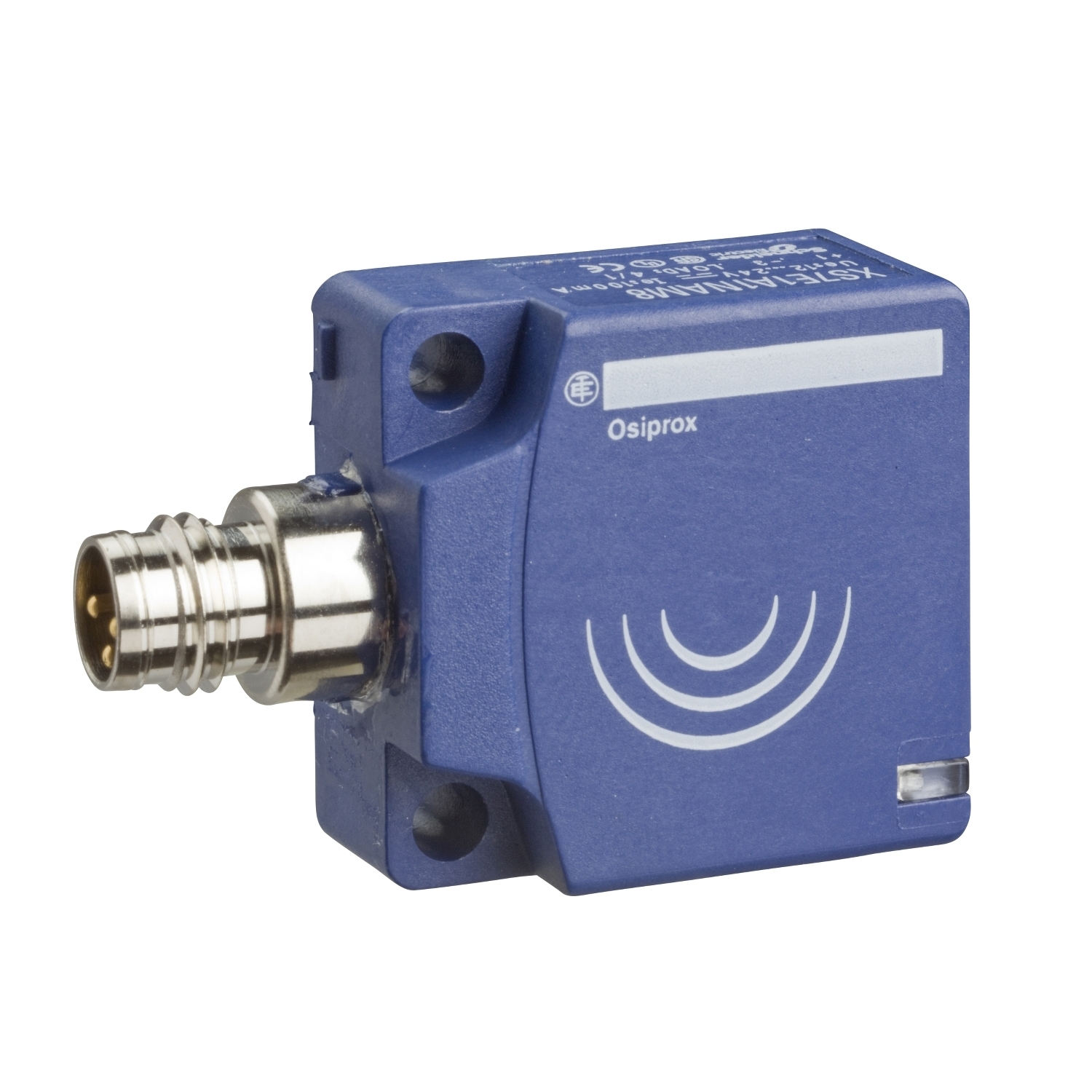 XS7E1A1PAM8 OsiSense Optimum Rectangular Fixed Inductive Sensor, Discrete Proximity, DC PNP Output, 1NO Contact, 10 to 36 V DC