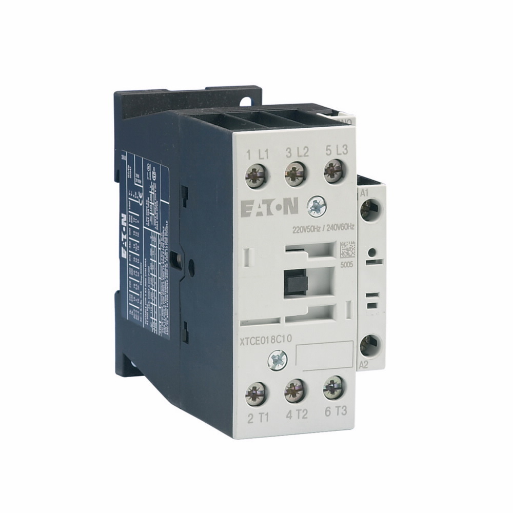 XTCE025C10F C-Frame Full Voltage Non-Reversing IEC Contactor, 230 V AC at 50 Hz V Coil, 25 A, 1NO Contact, 3 Poles