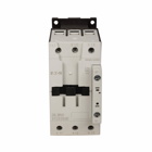 Eaton XT IEC contactor, 50A, 24-27 Vdc, 0NO-0NC, 50A, Frame D, 55 mm, 3,  7.5,  10/ 15,  20,  40,  50 hp (1/3PH @115, 200, 230/200, 230, 460, 575 V), Three-pole, Non-reversing, , Screw terminals, FVNR