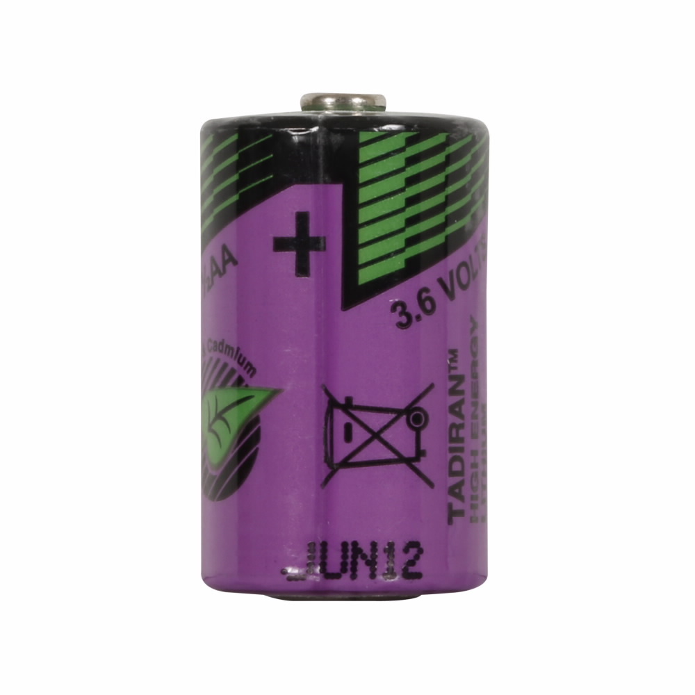 XT-CPU-BAT1 Lithium Battery, 3.6 V AC V Nominal, 1200 mAh Nominal, 1/2 AA