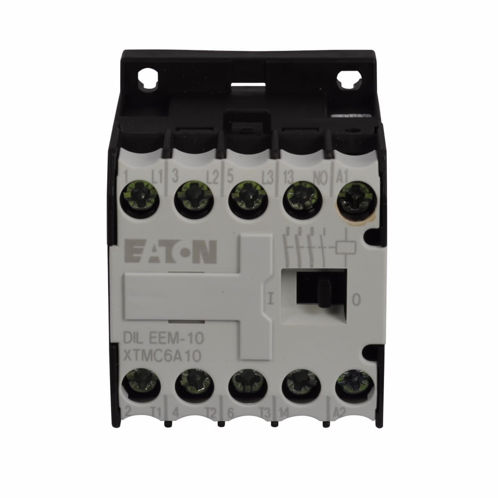 XTMC9A10T Full Voltage Non-Reversing IEC Miniature Contactor, 24 V AC at 50/60 Hz V Coil, 8.8 A, 1NO Contact, 3 Poles