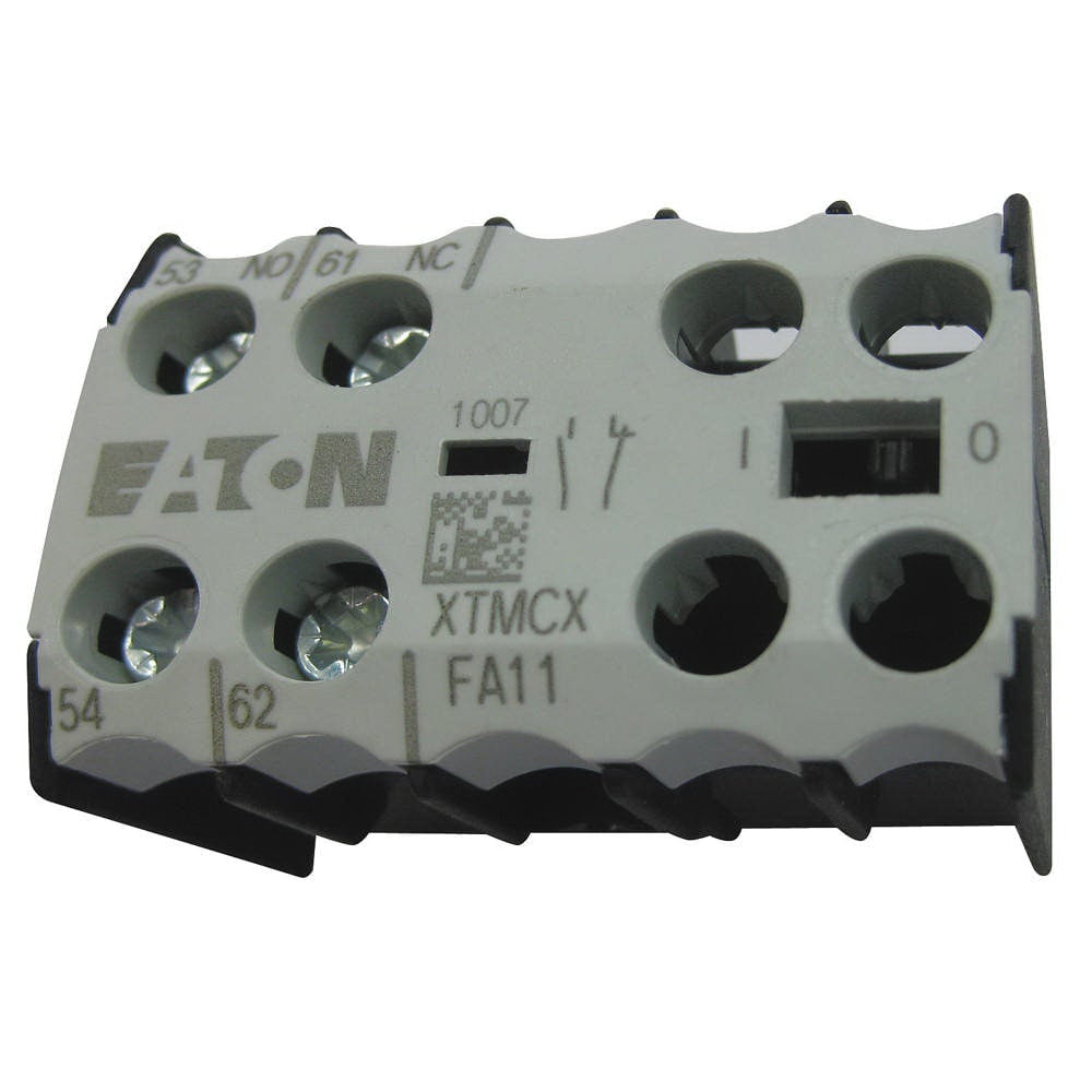 XTMCXFA11 2-Pole Auxiliary Contact, 600 V AC, 10 A, 2 Contacts