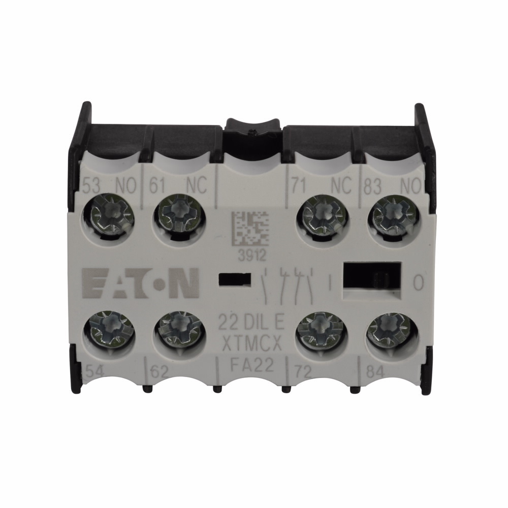 XTMCXFA22 4-Pole Auxiliary Contact, 600 V AC, 10 A, 4 Contacts