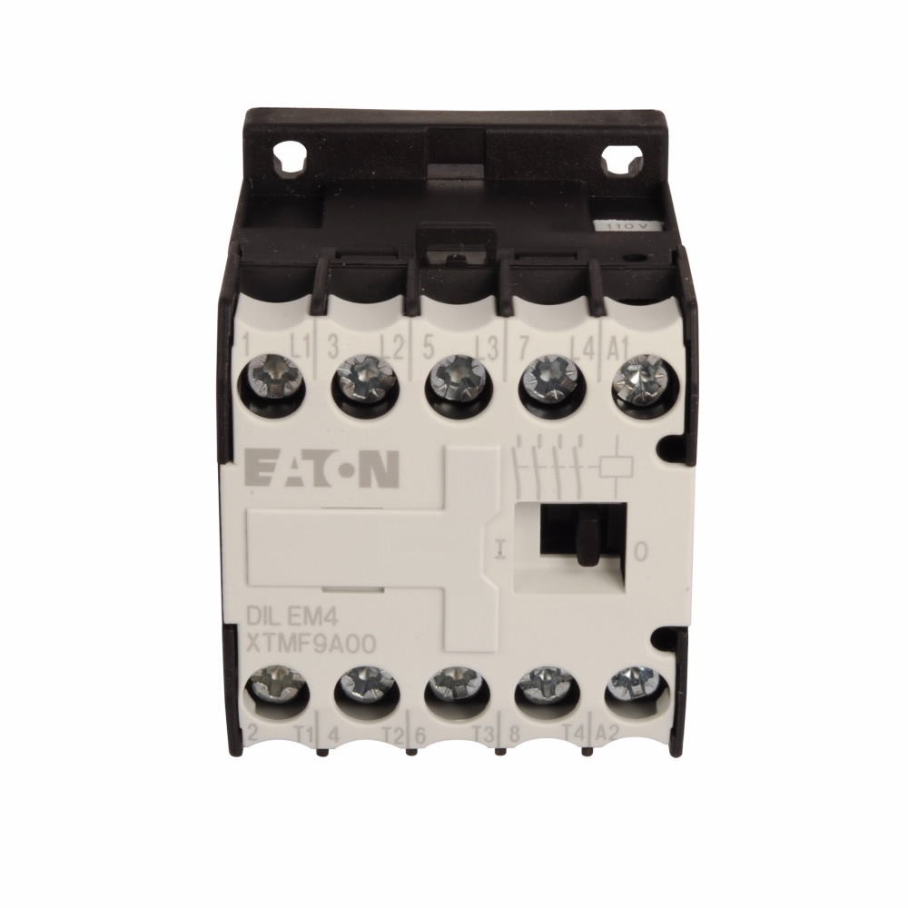 XTMF9A00TD Full Voltage Non-Reversing IEC Miniature Contactor, 24 V DC V Coil, 8.8 A, 4 Poles