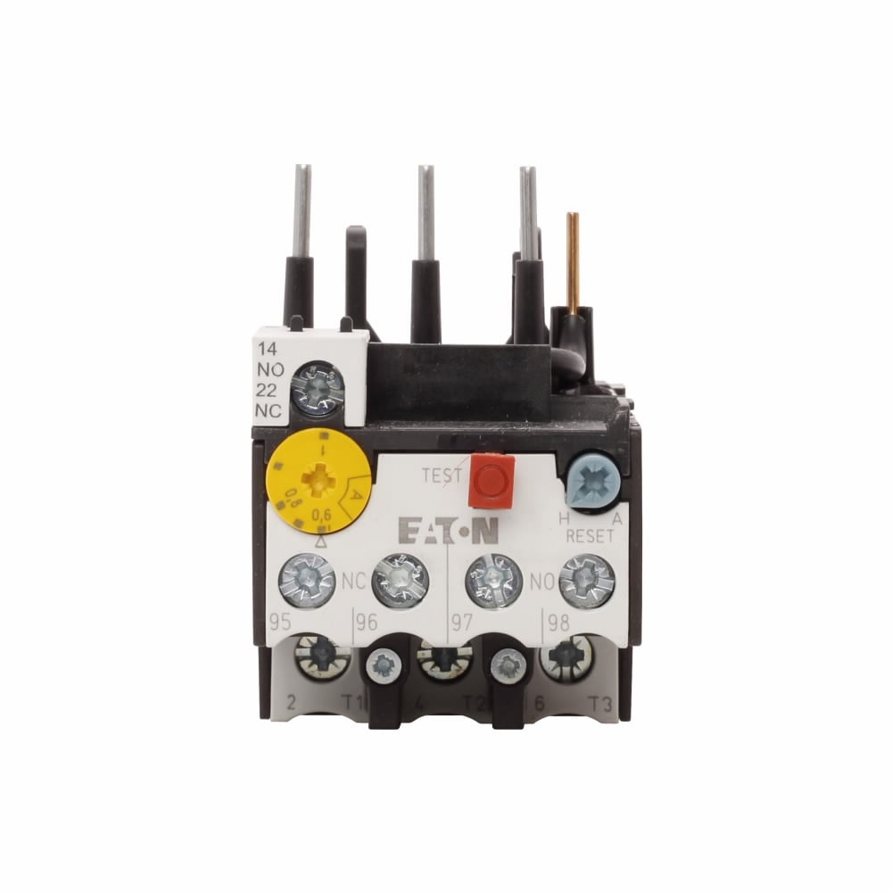 XTOB001CC1 Bi-Metallic Thermal Overload Relay, 0.6 to 1 A, 1NO-1NC 1 Form A/1 Form B Contact
