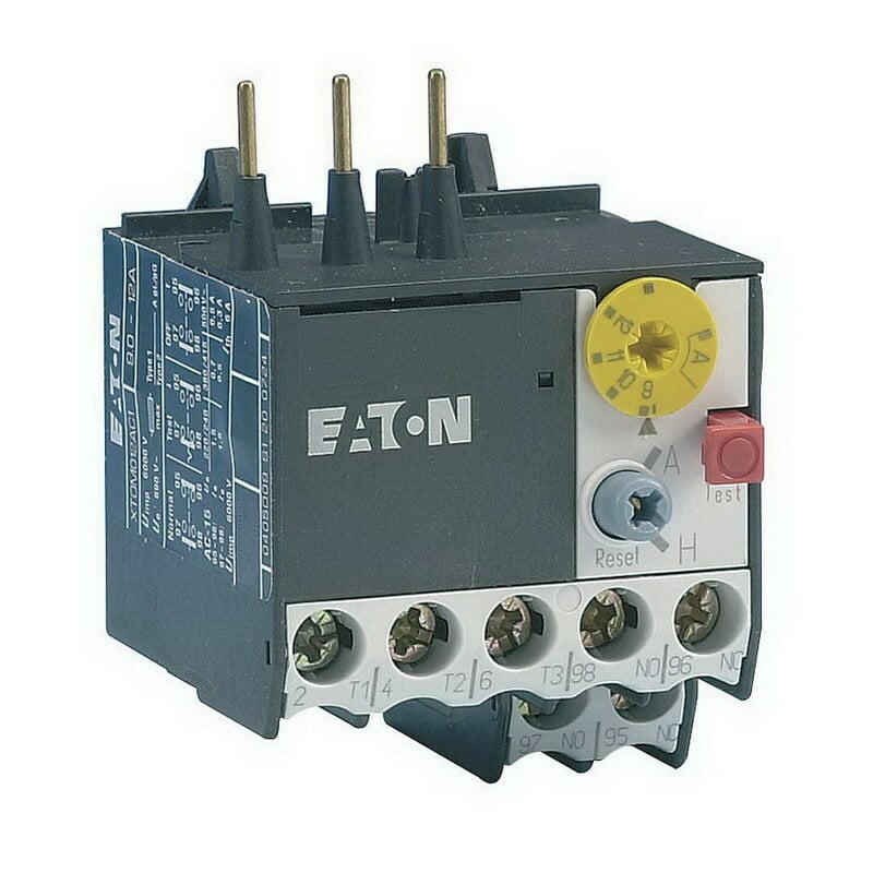 XTOM009AC1 Miniature Overload Relay, 6 to 9 A, 1NO-1NC 1 Form A/1 Form B Contact