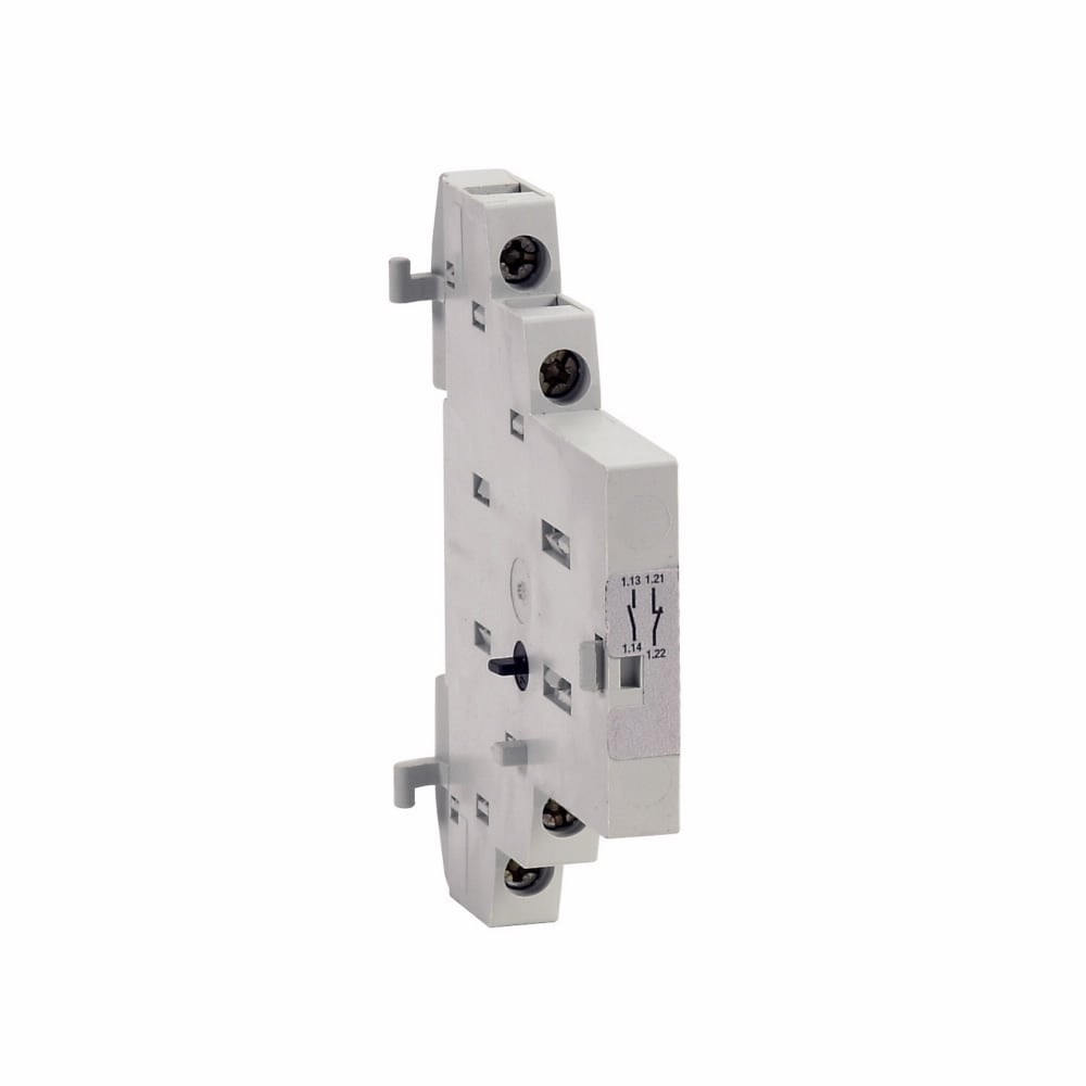 XTPAXSA11 Type XTPAX Auxiliary Contact, 600 V AC, 10 A, 2 Contacts