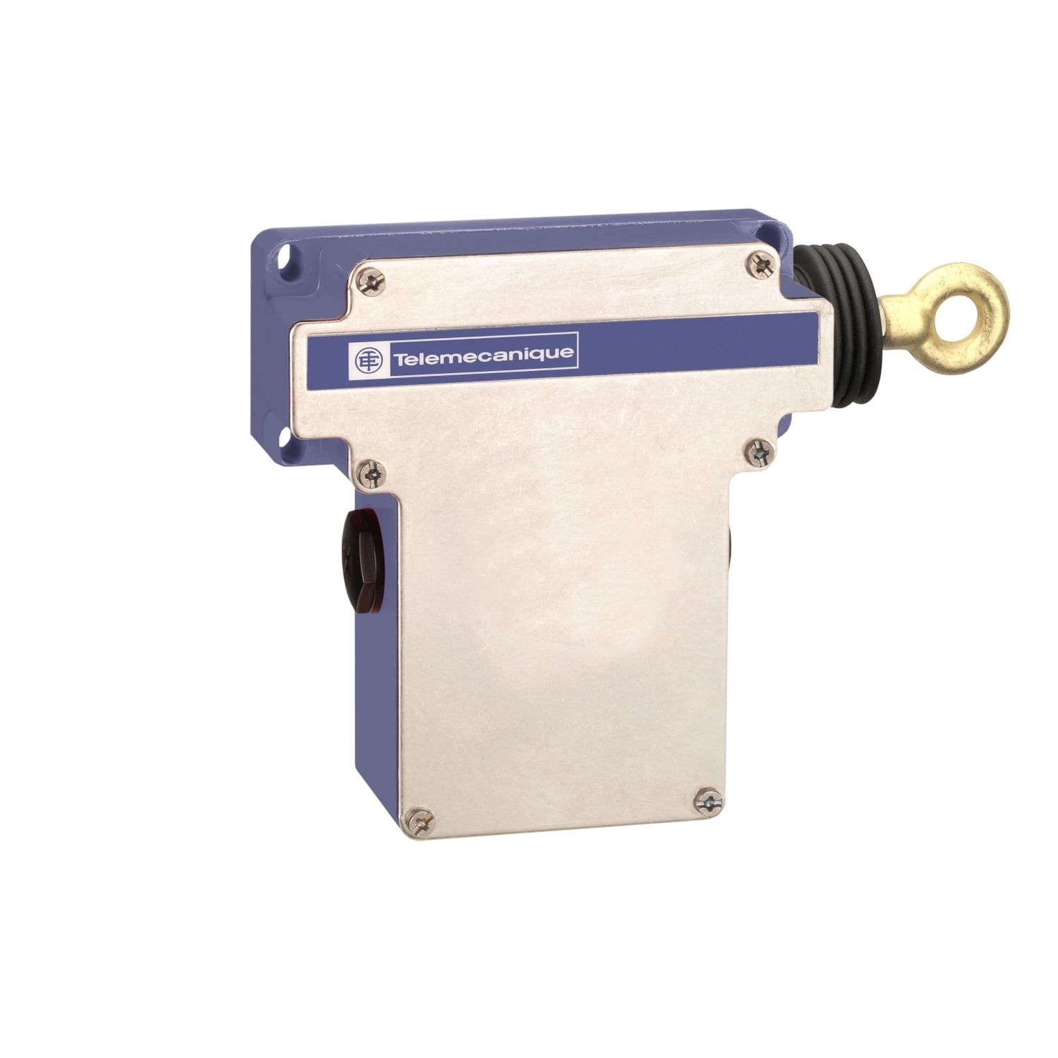 XY2CE3A010H7 Preventa XY2-CE Latching Emergency Stop Rope Cable Pull Switch, 240 V AC, 3/10 A, 1NO-1NC Contact
