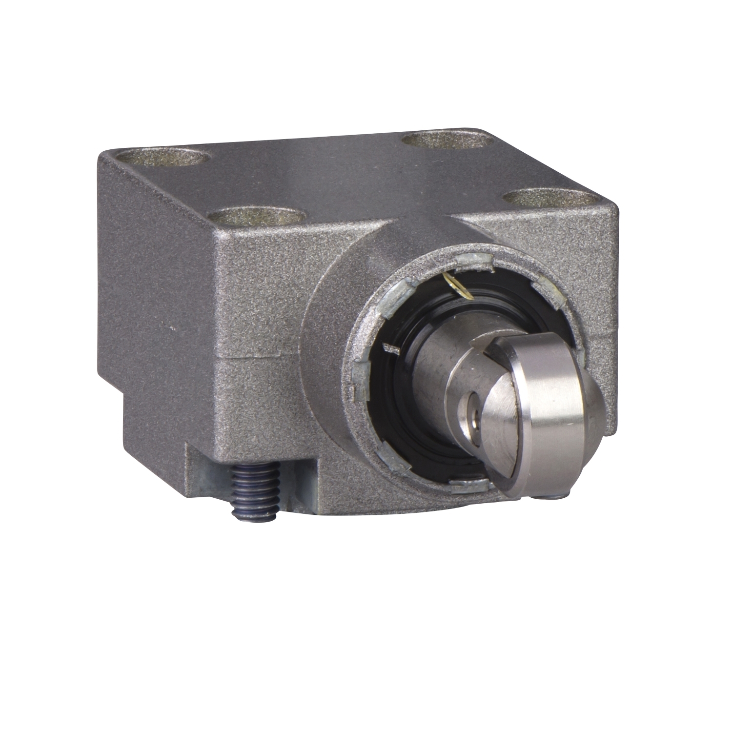 ZCKE655 OsiSense XC Limit Switch Head, 2-Direction Vertical Roller Plunger, For Use With Standard Format XCKJ Series Limit Switch
