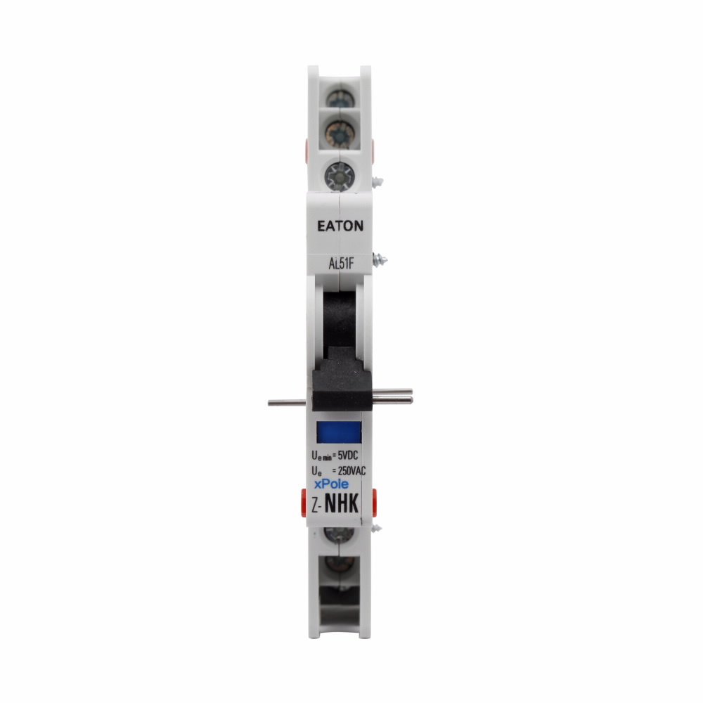 Z-NHK 2-Pole Auxiliary/Trip Indicating Contact, 230 V AC, 2 A, For Use With Miniature Circuit Breaker