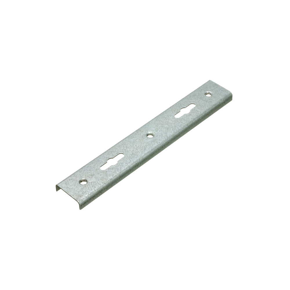 611 Channel Bar, For Use With 613/617 Porcelain Wire Holders, Steel, Silver