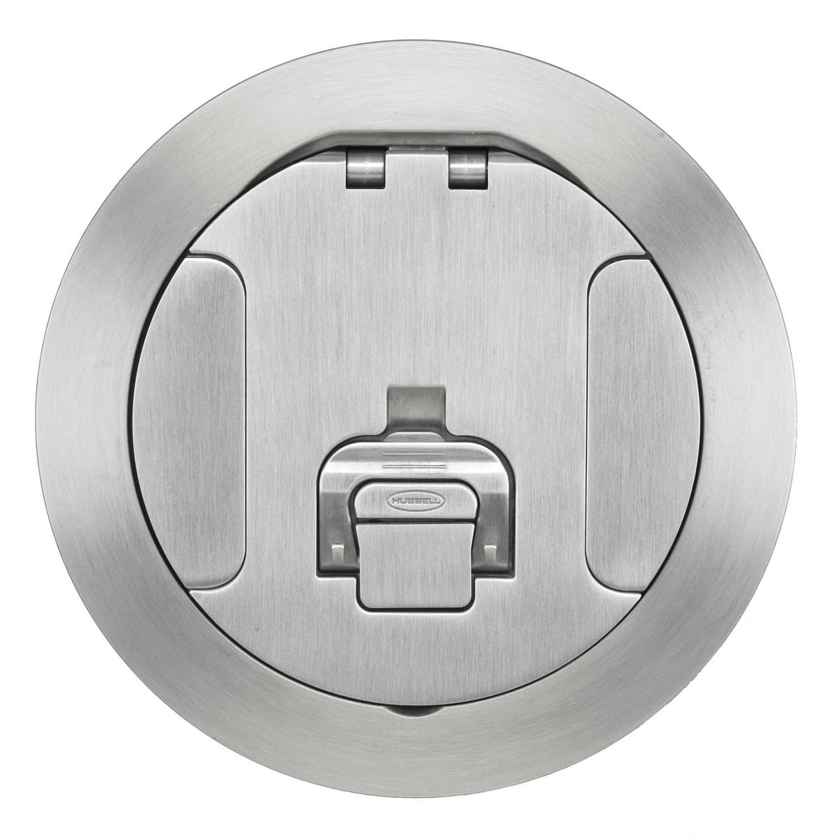 CFBS1R6CVRALU CFB2G Standard Floor Box Cover, 7-1/2 in Dia, 7-1/2 in L x 7-1/2 in W, Cast Aluminum