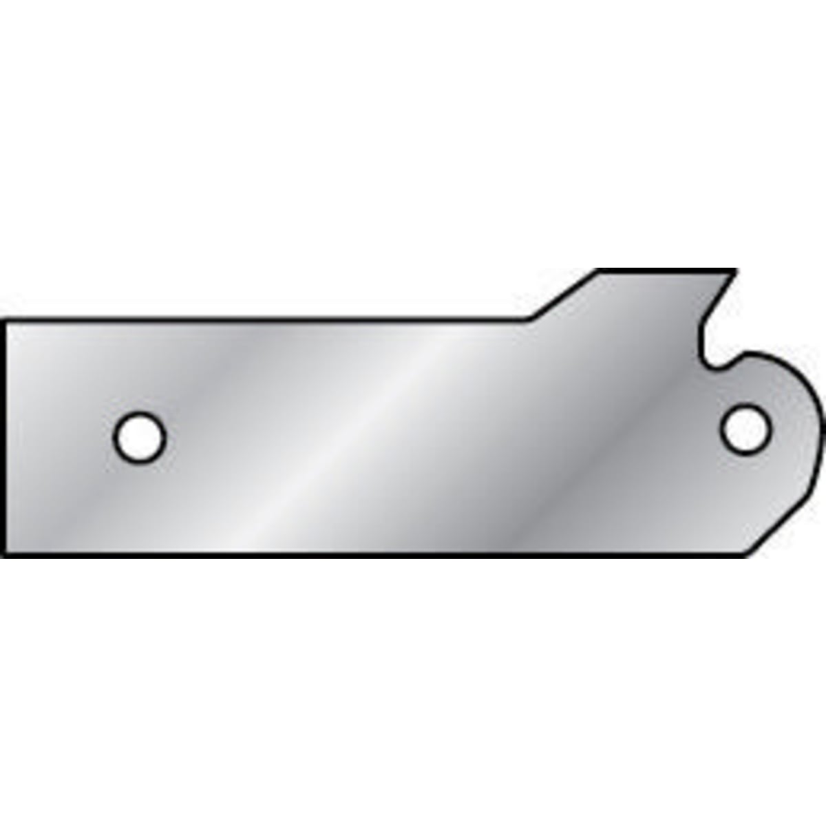 HBL607K Standard Replacement Cutter Blade, For Use With HBL750 Series Metal Raceways, NEMA 1 Enclosure, Cast Steel, Black/Gray