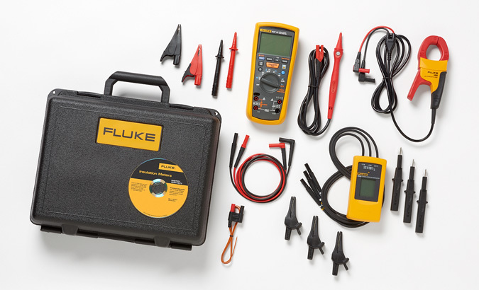 FLUKE-1587/MDT-FC Kit Electronic Measuring Probe, 600/1000 V AC, 20%, -0% Accuracy