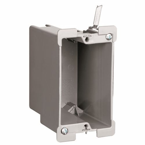 S118W Old Work Switch and Outlet Box Quick/Click