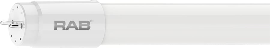 T8-15-48G-840-DIR Type A Non-Dimmable Plug and Play LED Lamp, 15 W, G13 Lamp, T8 Linear Shape, 2200 Lumens