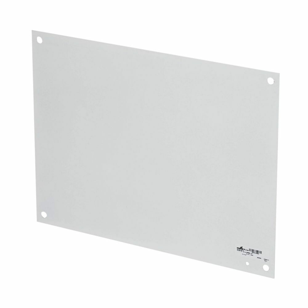 AW3020-1P Premier Flat Enclosure Panel, 18-1/2 in W x 26 in H, Steel, White