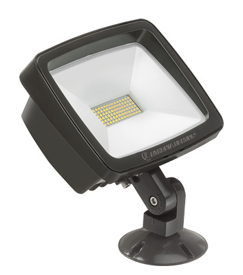 TFX1 LED 40K MVOLT THK DWHXD M6 TFX1 Series Size 1 Rectangular Super Durable Floodlight, LED Lamp, 54 W Fixture, 120 to 277 VAC, White Housing