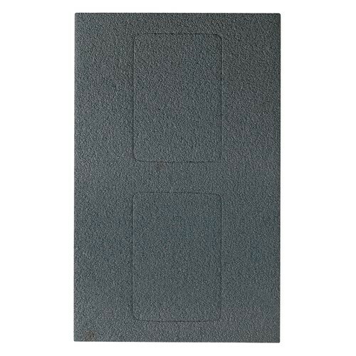 GASKET3780 Weatherproof One Gang Duplex Gasket, Gray
