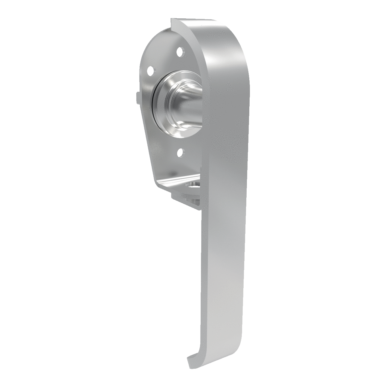 AL36DR A80 3-Point Clockwise/Counter Clockwise Latch Kit, Padlockable Handle, For Use With 1-Door NEMA 12 Enclosures, 304 Stainless Steel