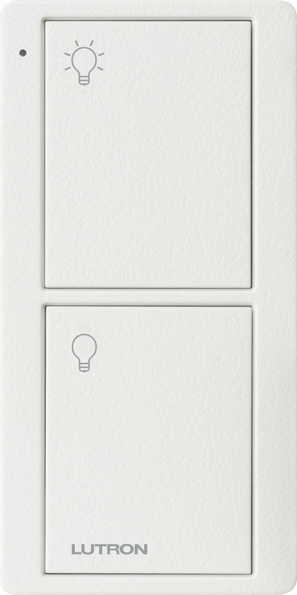 PJ2-2B-TSW-L01 2-Button Pico Smart Remote with Light Icons, Snow