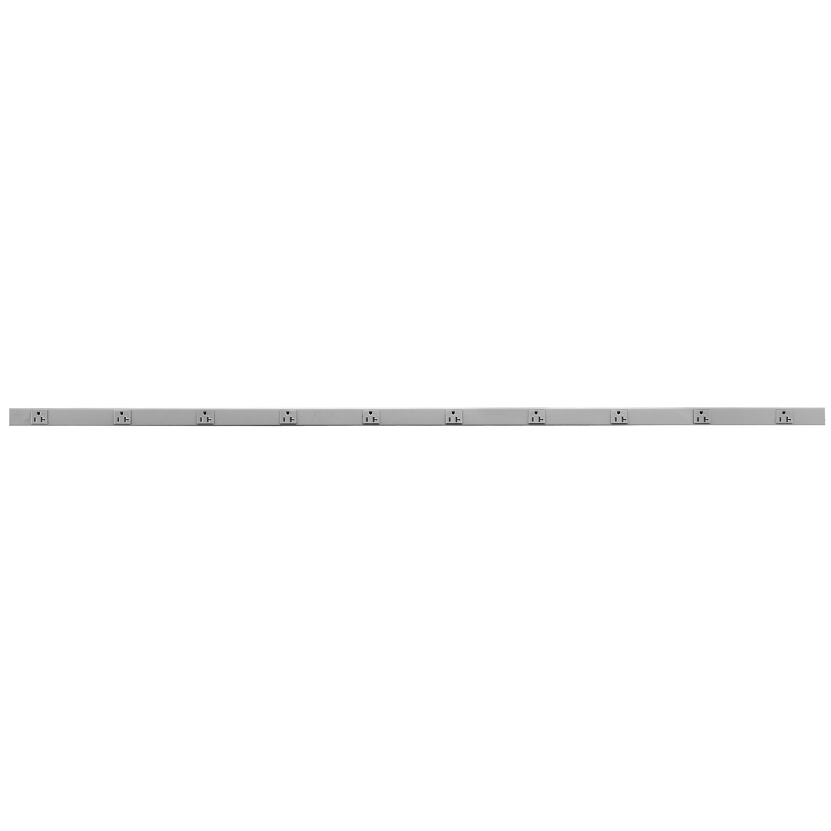 HBL24GB606GY Fully Insulated Pre-Wired Standard Metallic Raceway, 6 ft L x 1-1/2 in W x 1 in H, Steel