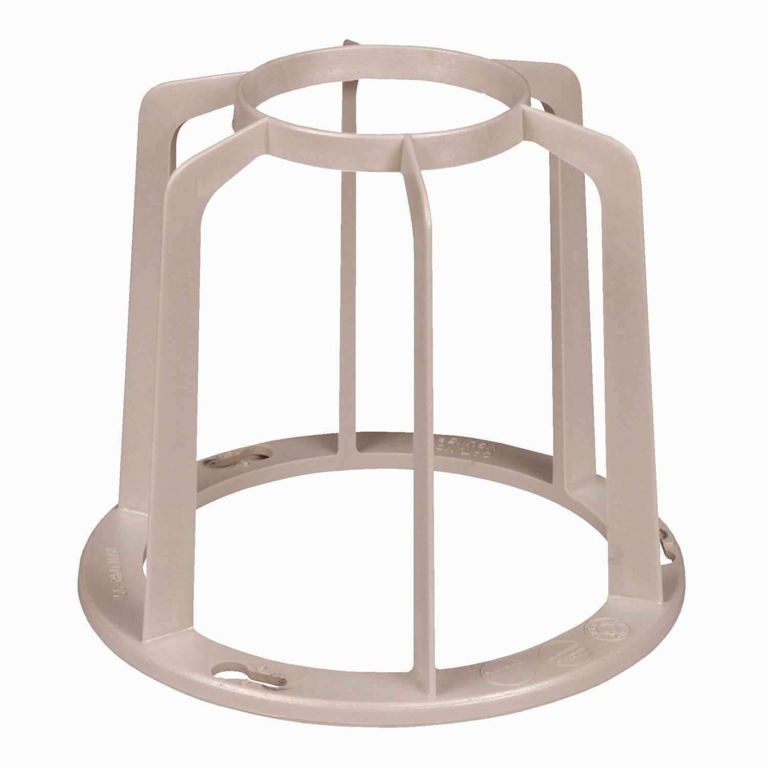 VGU15P Hazlux Light Fixture Guard, 8.4 in L x 8.7 in W x 9.2 in H, For Use With Glass Globe or Refractor, Polymer, Beige