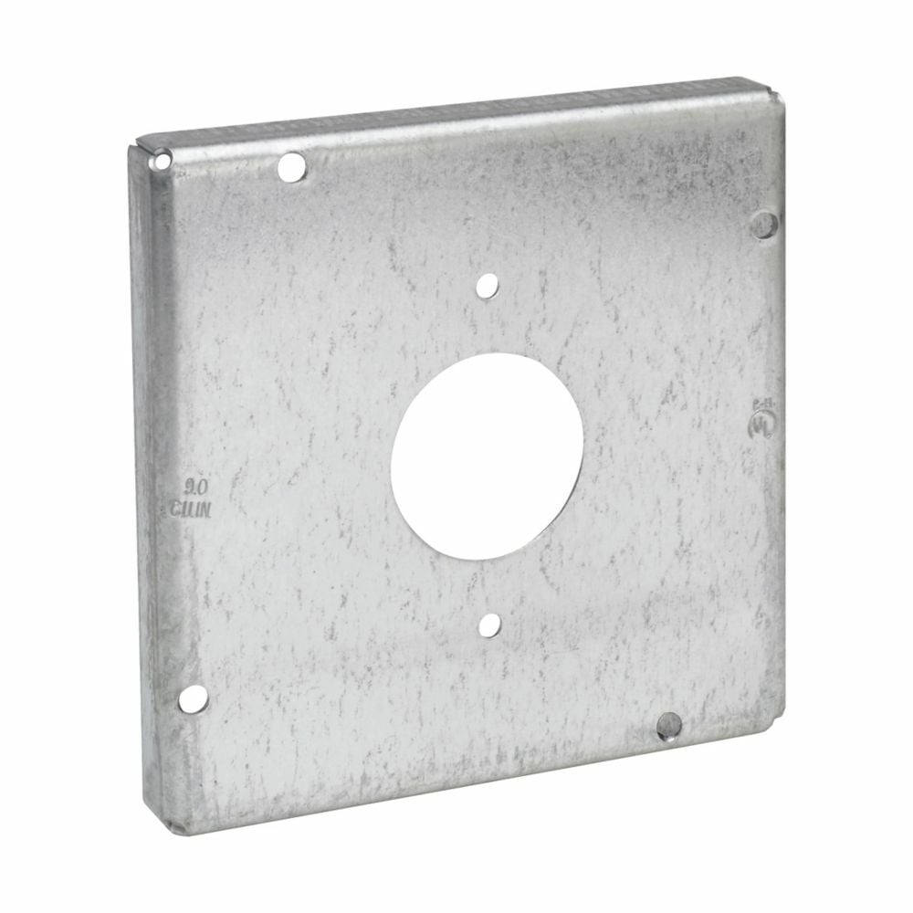 TP724 Thepitt Raised Surface Cover, 4-11/16 in Dia, 4.688 in L x 4.688 in W x 4-11/16 in D, Steel
