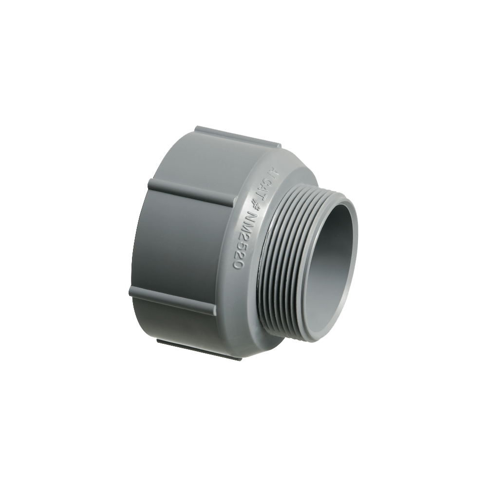 NM2520 Slip Meter Riser Conduit Bushing, 2-1/2 in Conduit, 2 in Trade, Plastic