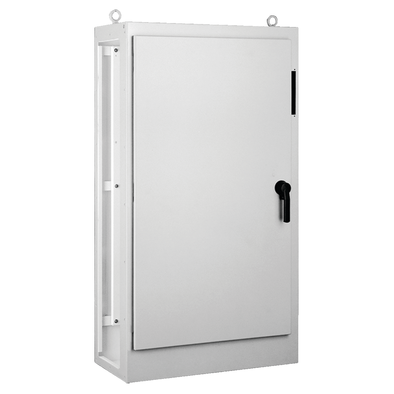 AMOD847724FTCLP A34 Both Sides Open Two Door Modular Disconnect Enclosure, 84.12 in L x 78 in W x 24.12 in D, NEMA 12/IP55 NEMA Rating, Steel
