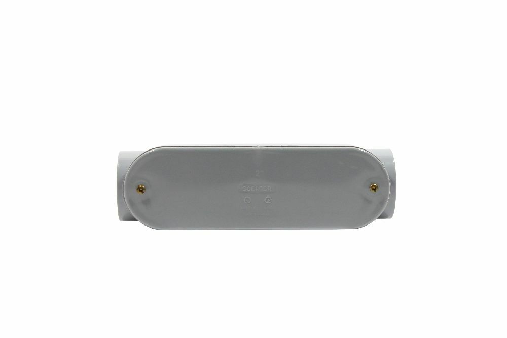 077506 Scepter Type C Access Fitting Conduit Body, 2 in Hub, PVC