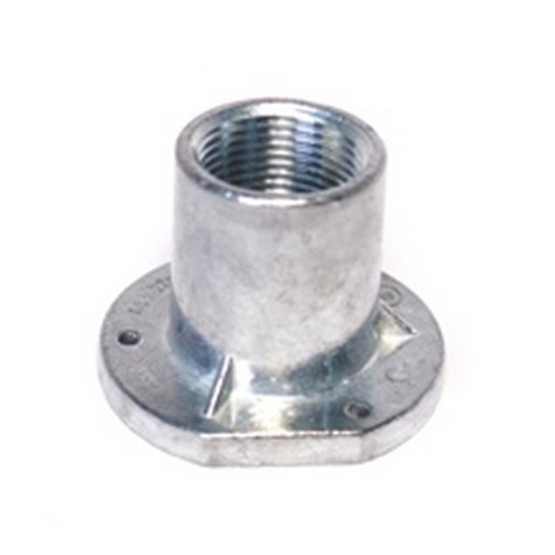 1" Rigid threaded concrete encasable flanged fitting