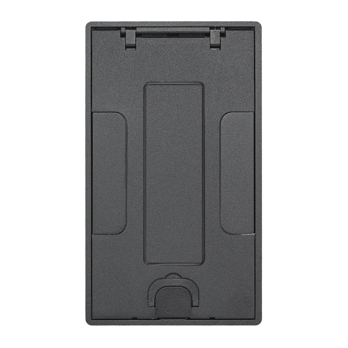 24GTCVRBKC Standard Tile Cover Insert, 7-1/2 in Dia, 10.69 in L x 6.19 in W, Cast Aluminum